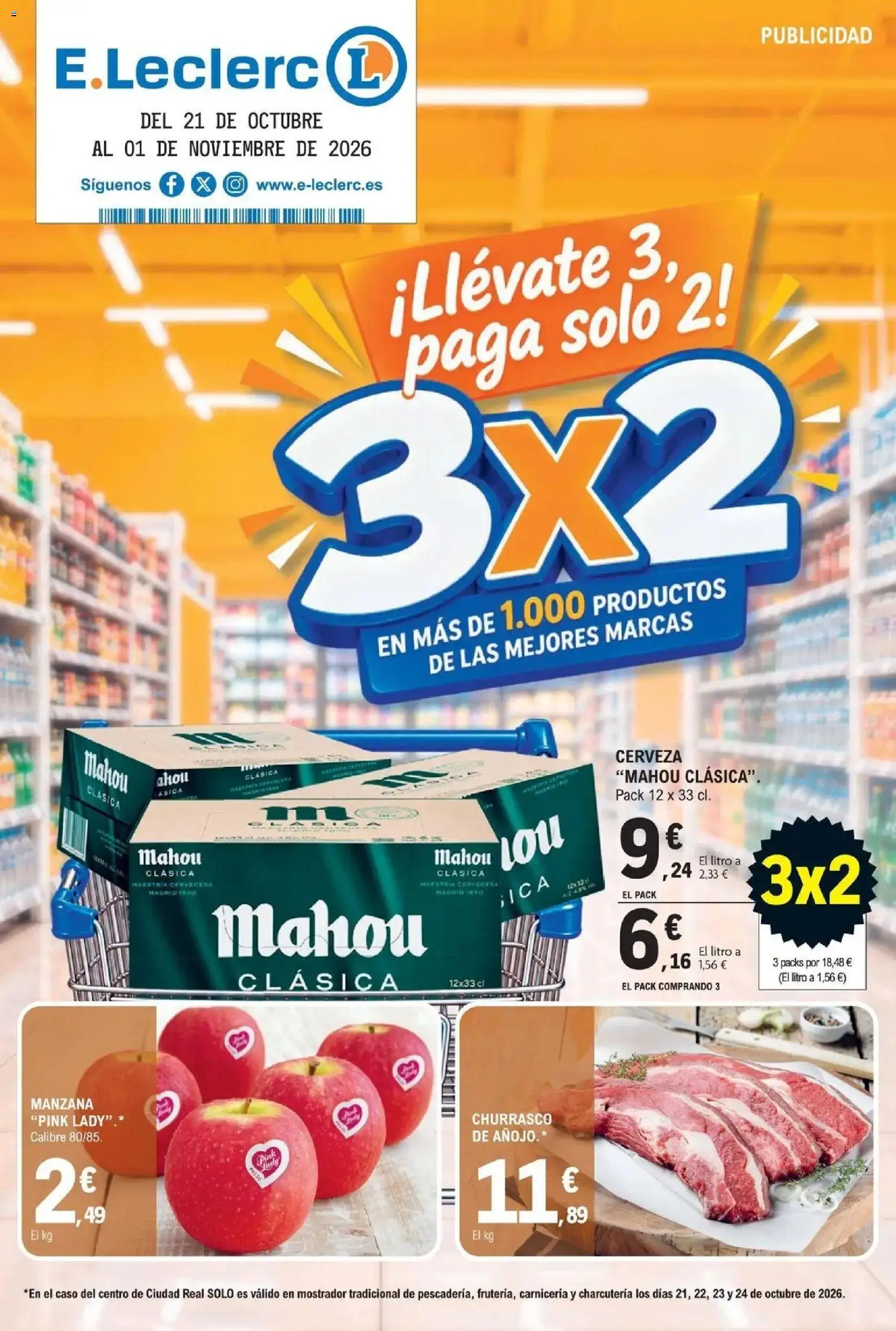 Vista previa del folleto de la tienda E.Leclerc válido desde el 21/10/2026 