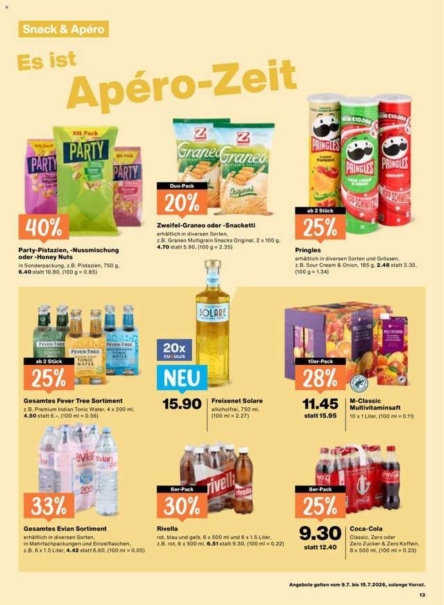 Neue Migros Aktionen ab 09.07.