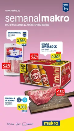 Pré-visualização do folheto da loja Makro válida a partir de 01/09/2026