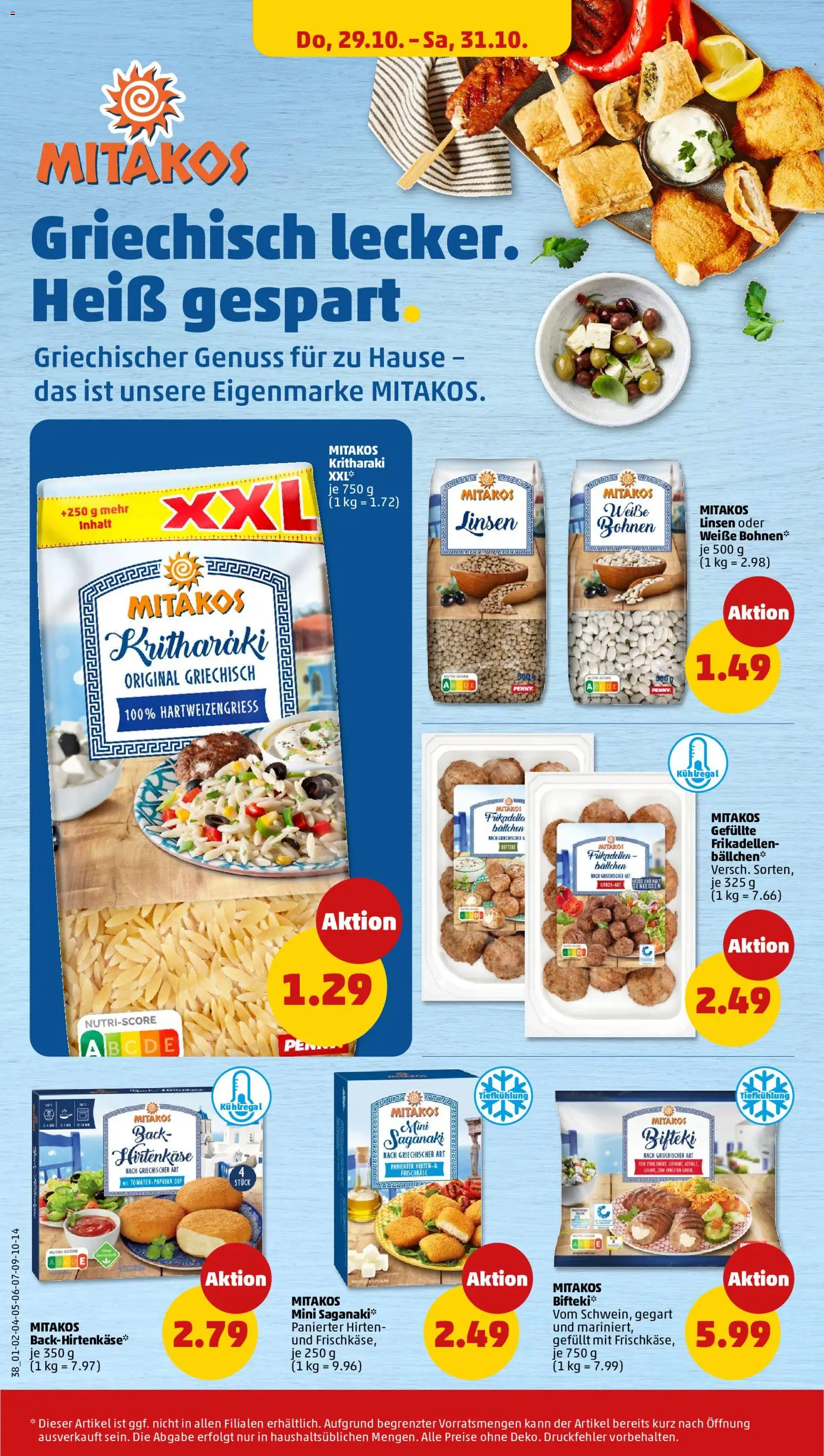 Vorschau von dem Prospekt des Geschäftes Penny, gültig ab dem 26.10.2026