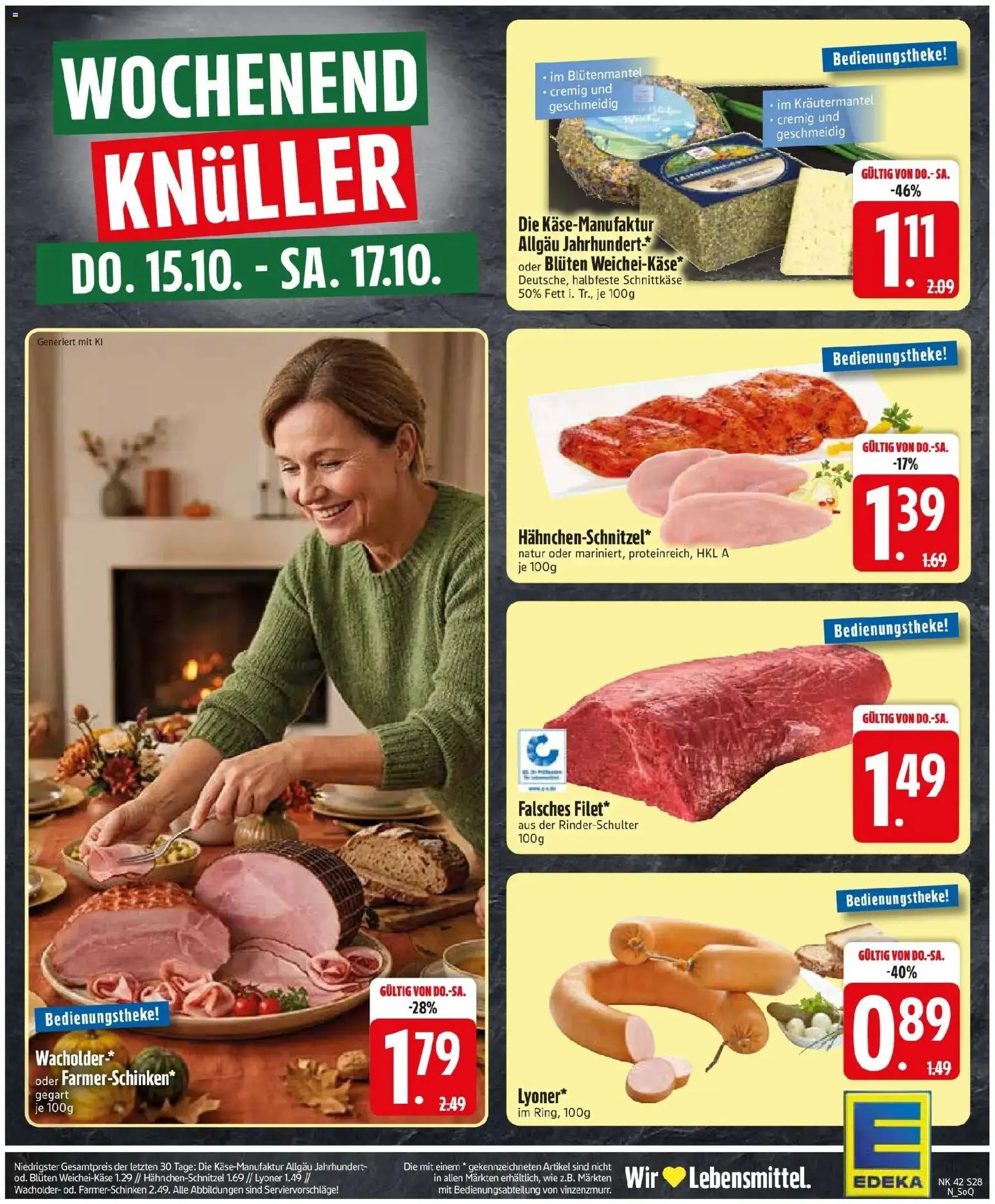 Vorschau von dem Prospekt des Geschäftes Edeka, gültig ab dem 12.10.2026