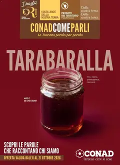 Anteprima dell'opuscolo Conad volantino Orbetello dal negozio Conad valido da 08/10/2026