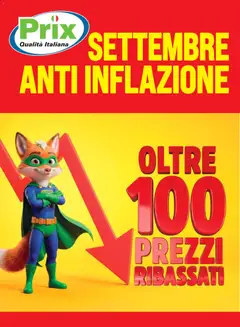 Anteprima dell'opuscolo Prix volantino Settembre dal negozio Prix valido da 01/09/2026
