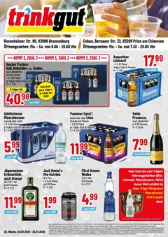 Vorschau von dem Prospekt des Geschäftes Trinkgut, gültig ab dem 20.07.2026