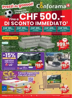 Vorschau des Merkblatts Conforama aktionen IT vom Shop Conforama gültig von 13.05.2026 bis 02.06.2026