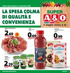 Anteprima dell'opuscolo A&O volantino Super dal negozio A&O valido da 20/08/2026