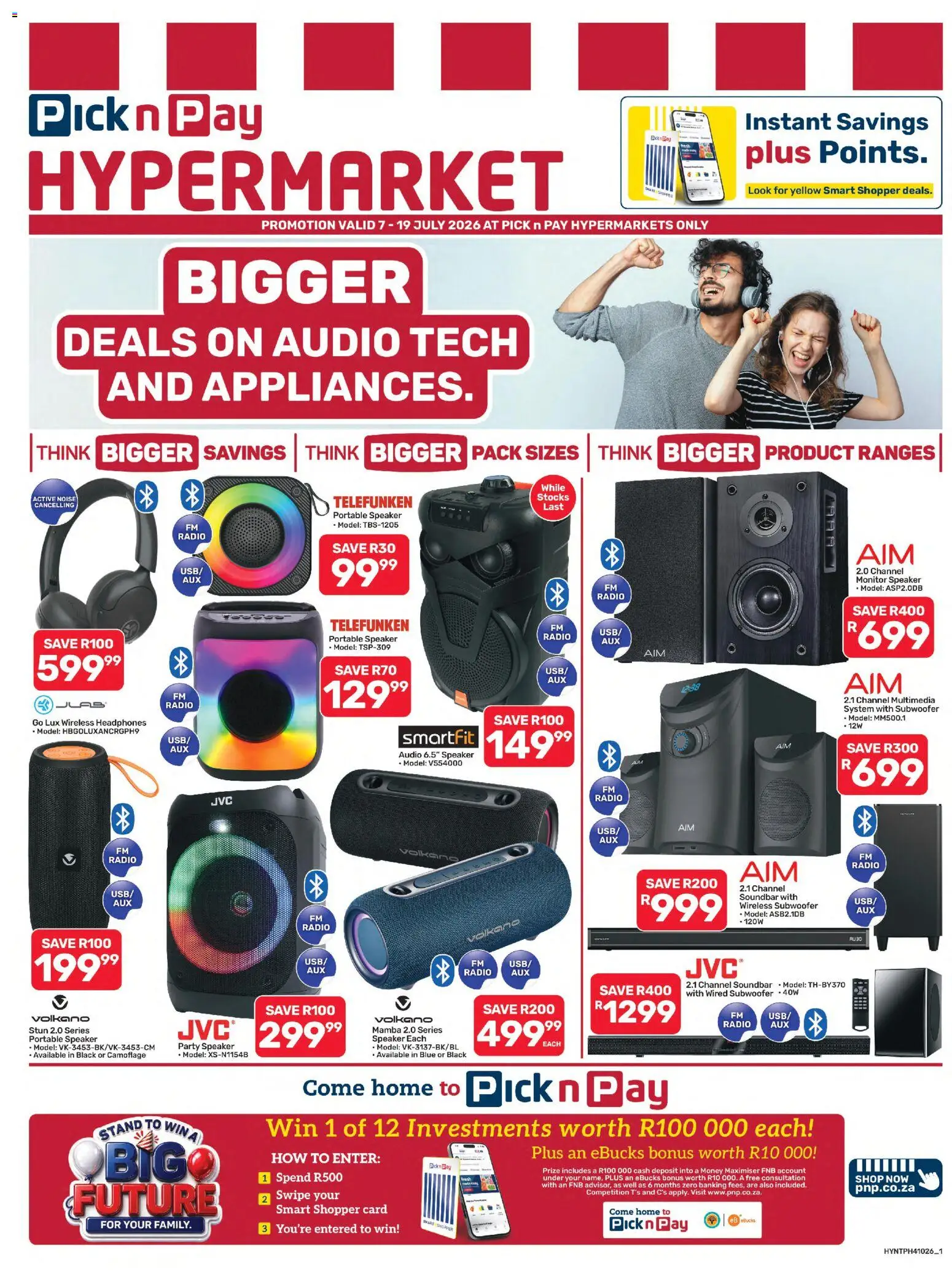 Preview of Pick n Pay flyer valid from 07/07/2026