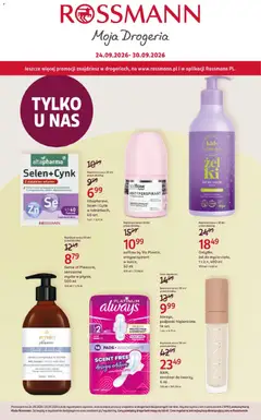 Pogląd gazetki "Rossmann gazetka" ze sklepu Rossmann ważnej od 24.09.2026