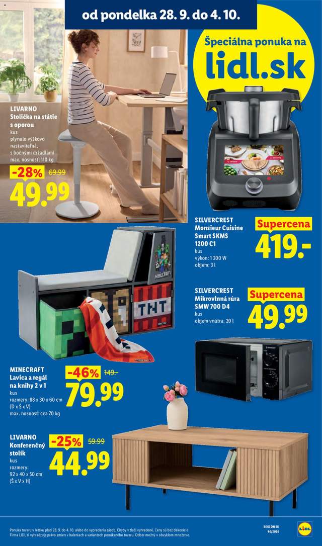 Nový Lidl leták od 28.09.