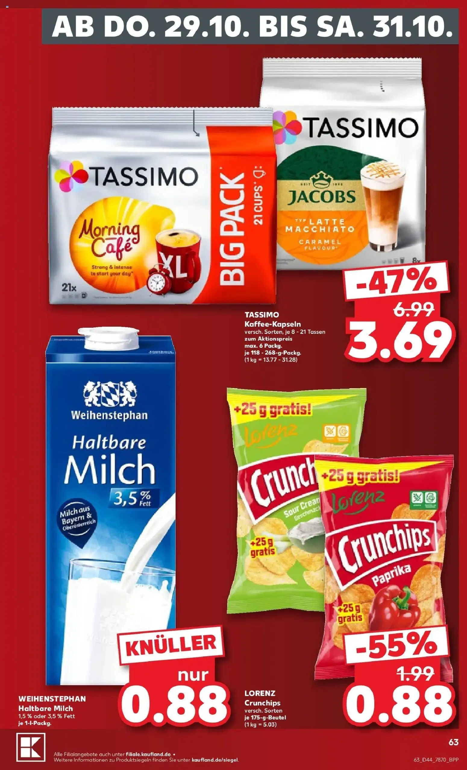 Vorschau von dem Prospekt des Geschäftes Kaufland, gültig ab dem 26.10.2026
