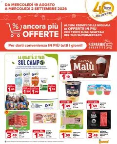 Anteprima dell'opuscolo Iperal volantino Ancora Più Offerte dal negozio Iperal valido da 19/08/2026