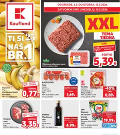 Pregled letka Slavonski Brod trgovine Kaufland vrijedi od 06.05.2026