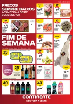 Pré-visualização do folheto da loja Continente válida a partir de 25/09/2026