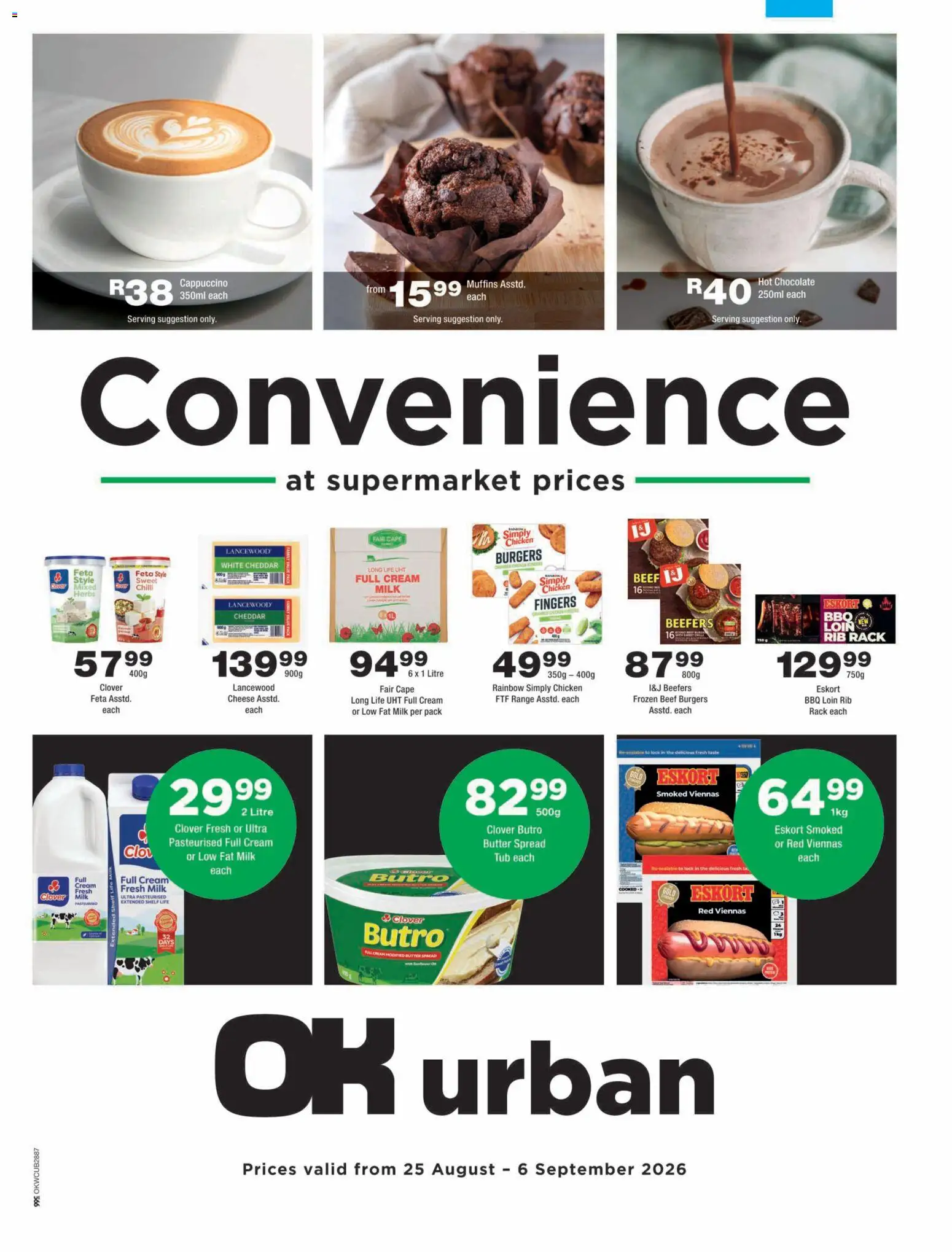 Preview of OK Foods flyer valid from 25/08/2026