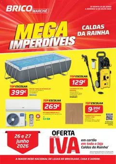 Pré-visualização do folheto da loja BricoMarché válida a partir de 25/06/2026