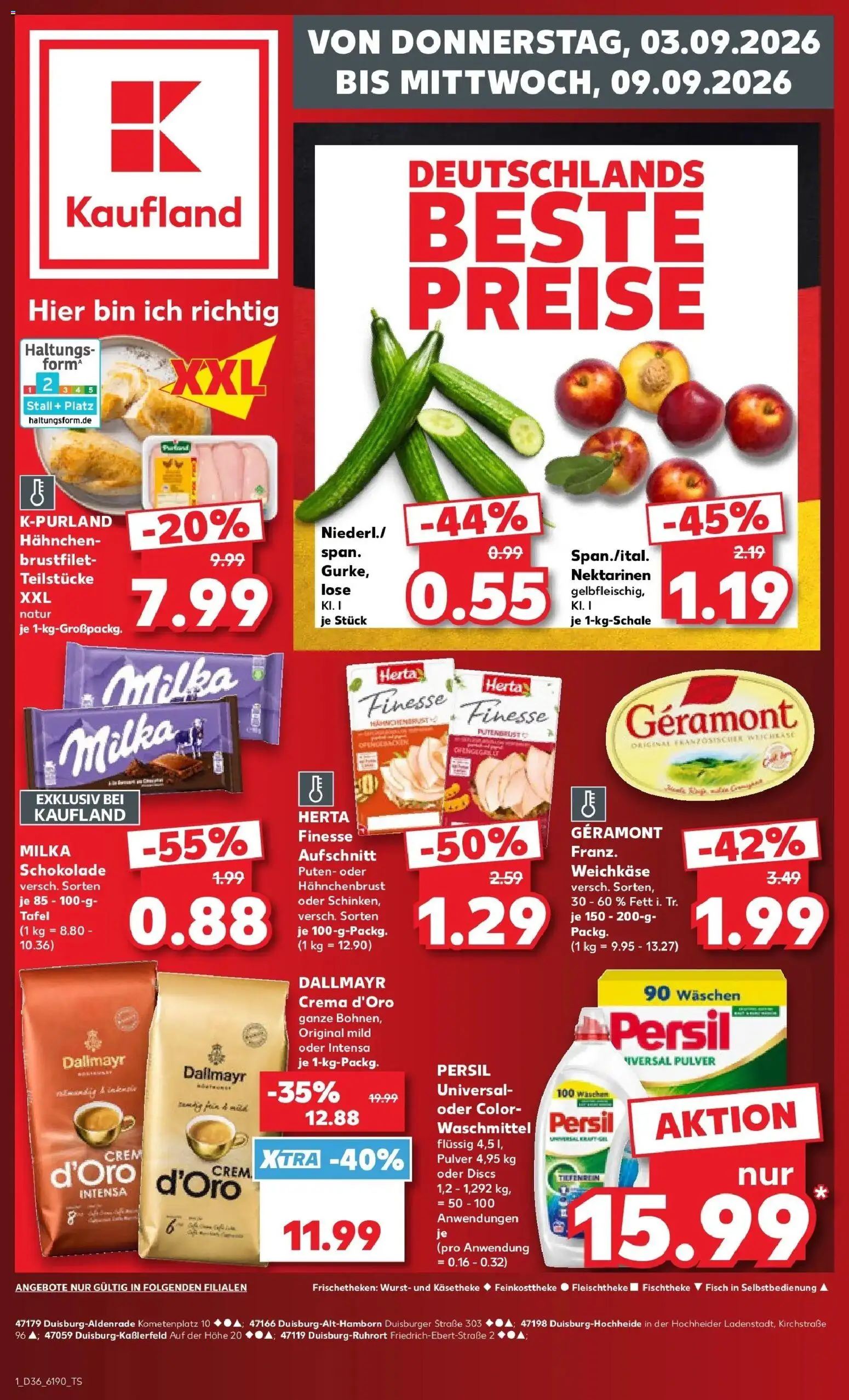 Vorschau von dem Prospekt des Geschäftes Kaufland, gültig ab dem 03.09.2026