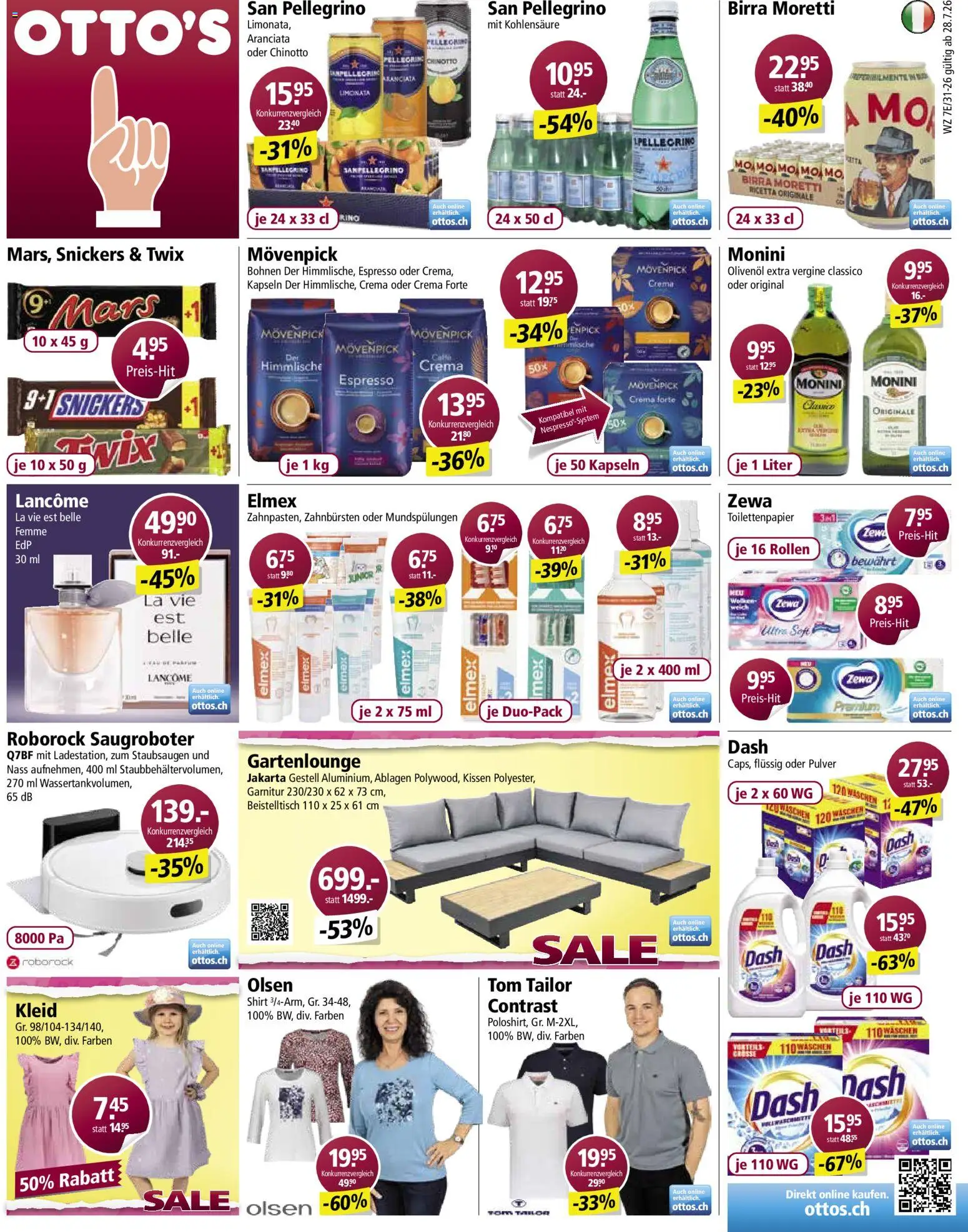 Vorschau des Merkblatts Otto's aktionen vom Shop Otto's gültig von 28.07.2026 bis 03.08.2026