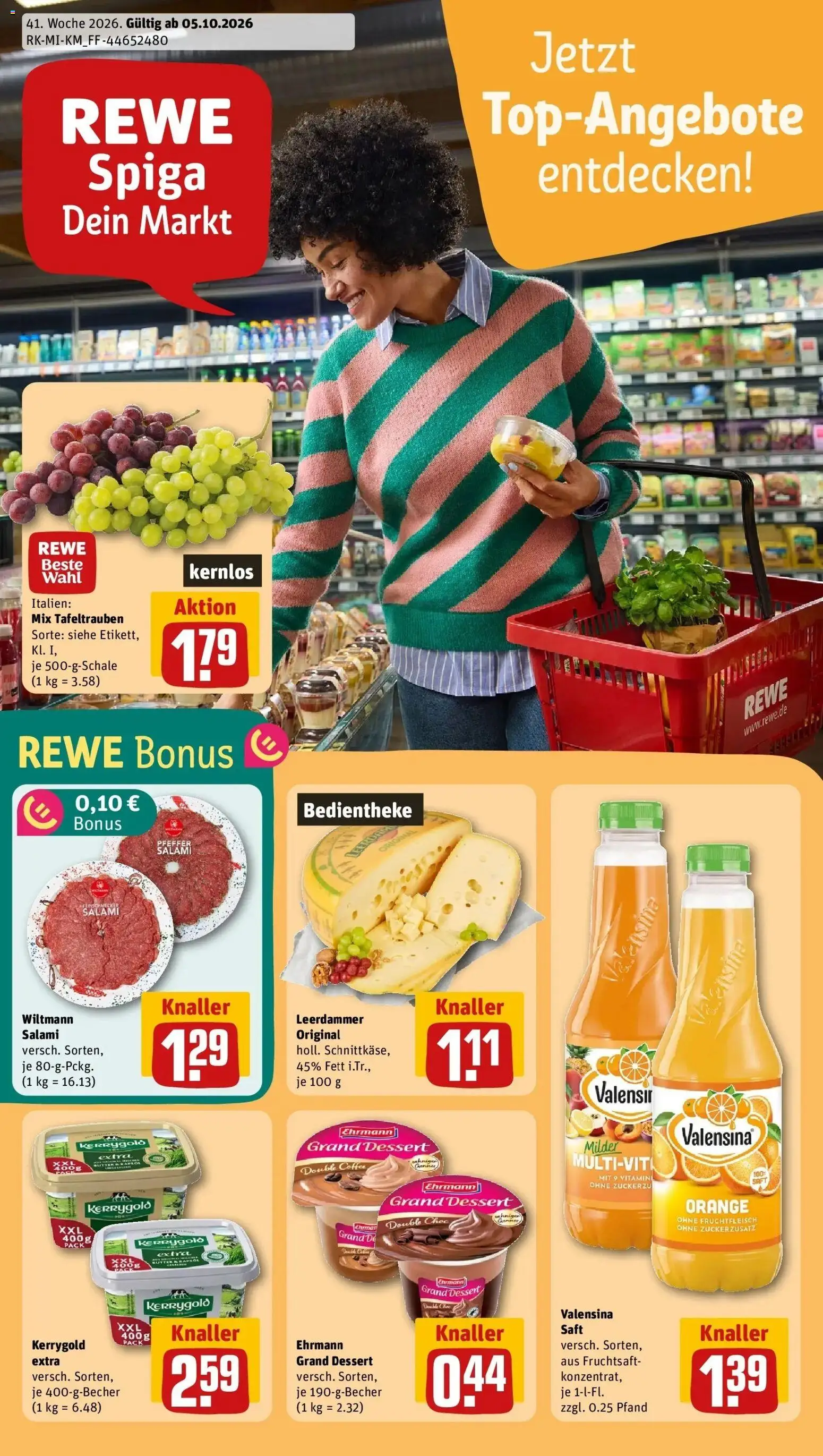 Vorschau von dem Prospekt des Geschäftes Rewe, gültig ab dem 05.10.2026