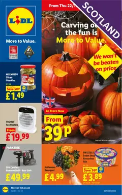 Preview of Lidl Weekly offers Lidl Scotland valid from 22/10/2026