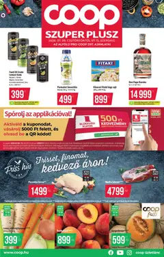 COOP - COOP - Szuper Plus / Alföld Pro-Coop Zrt. megtekintése, amely érvényes 2026.07.09.-től