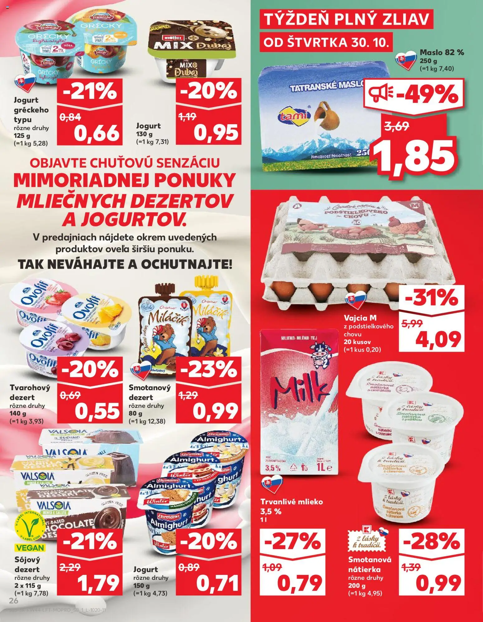 Náhľad Kaufland letáku platného od 30.10.2025
