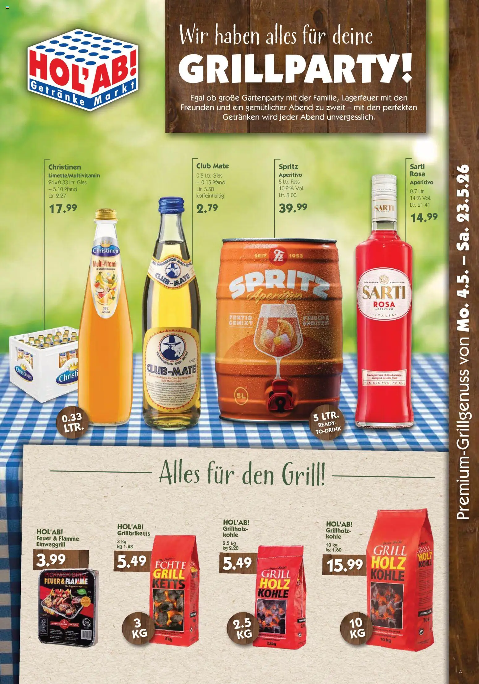 Vorschau von dem Prospekt des Geschäftes HOL’AB!, gültig ab dem 04.05.2026