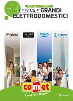 Anteprima dell'opuscolo Comet volantino Whirlpool, Beko, Hotpoint e Indesit dal negozio Comet valido da 13/10/2026