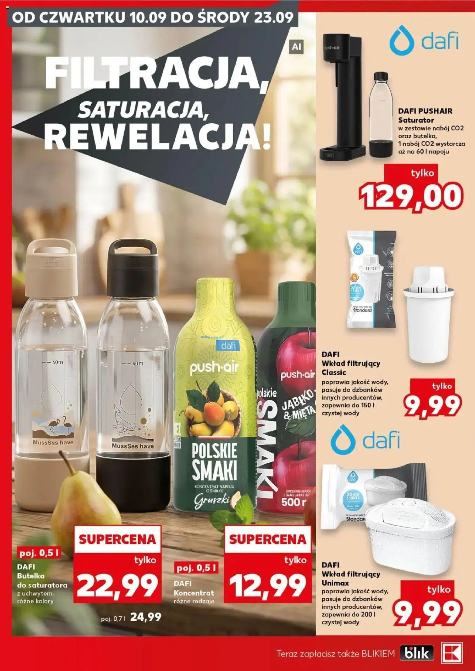 Pogląd gazetki "Kaufland gazetka - Złap Okazje" ze sklepu Kaufland ważnej od 10.09.2026