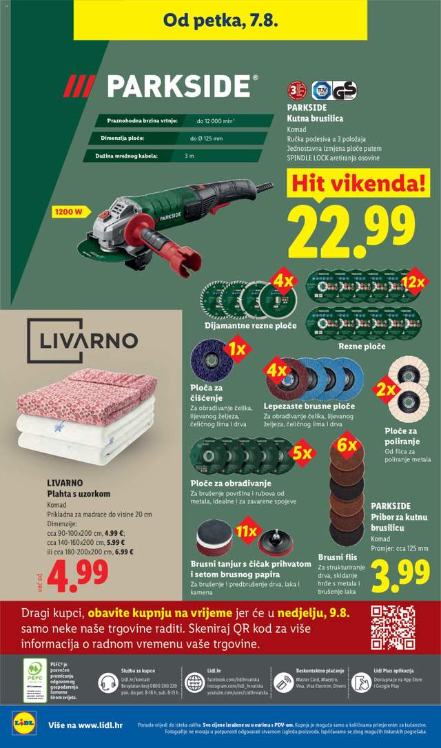 Novi Lidl katalog od 03.08.