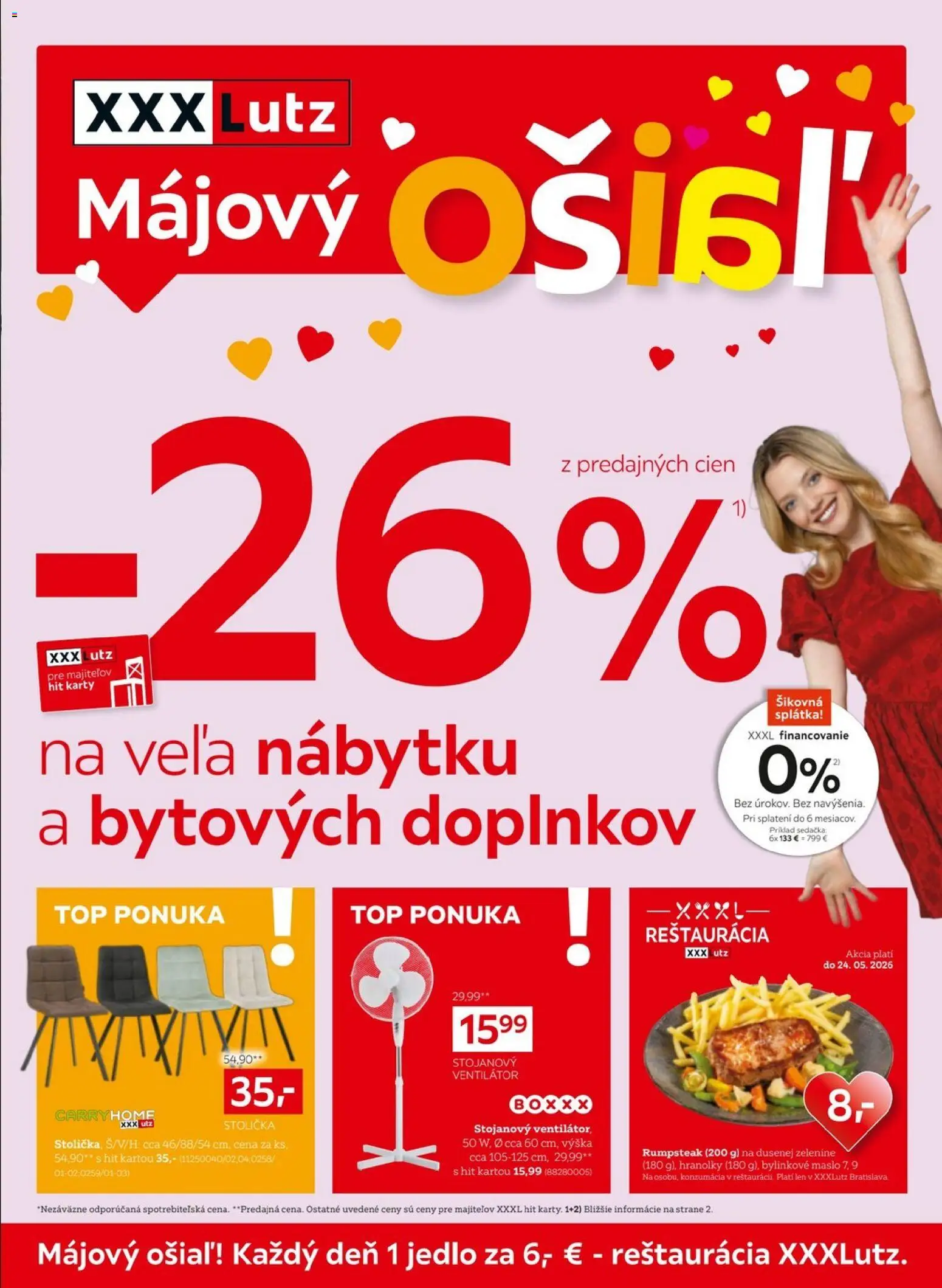 Náhľad XXXLutz letáku platného od 11.05.2026