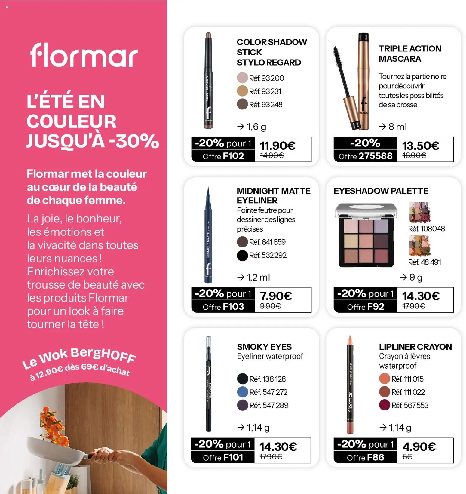 Prévisualisation de Stanhome catalogue du magasin Stanhome formulaire valide 31/08/2026 - Mascara, Stylo, Crayon, Brosse