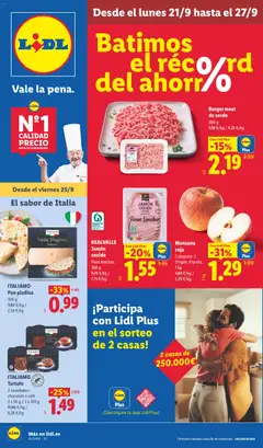 Vista previa del folleto de la tienda Lidl válido desde el 21/09/2026 