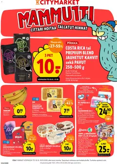 Kaupan K-Citymarket K-Citymarket tarjoukset esikatselu, voimassa 08/10/2026