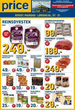 Forhåndsvis Price Lagerbutikk kundeavis fra butikk Price Lagerbutikk gyldig fra 02/09/2026
