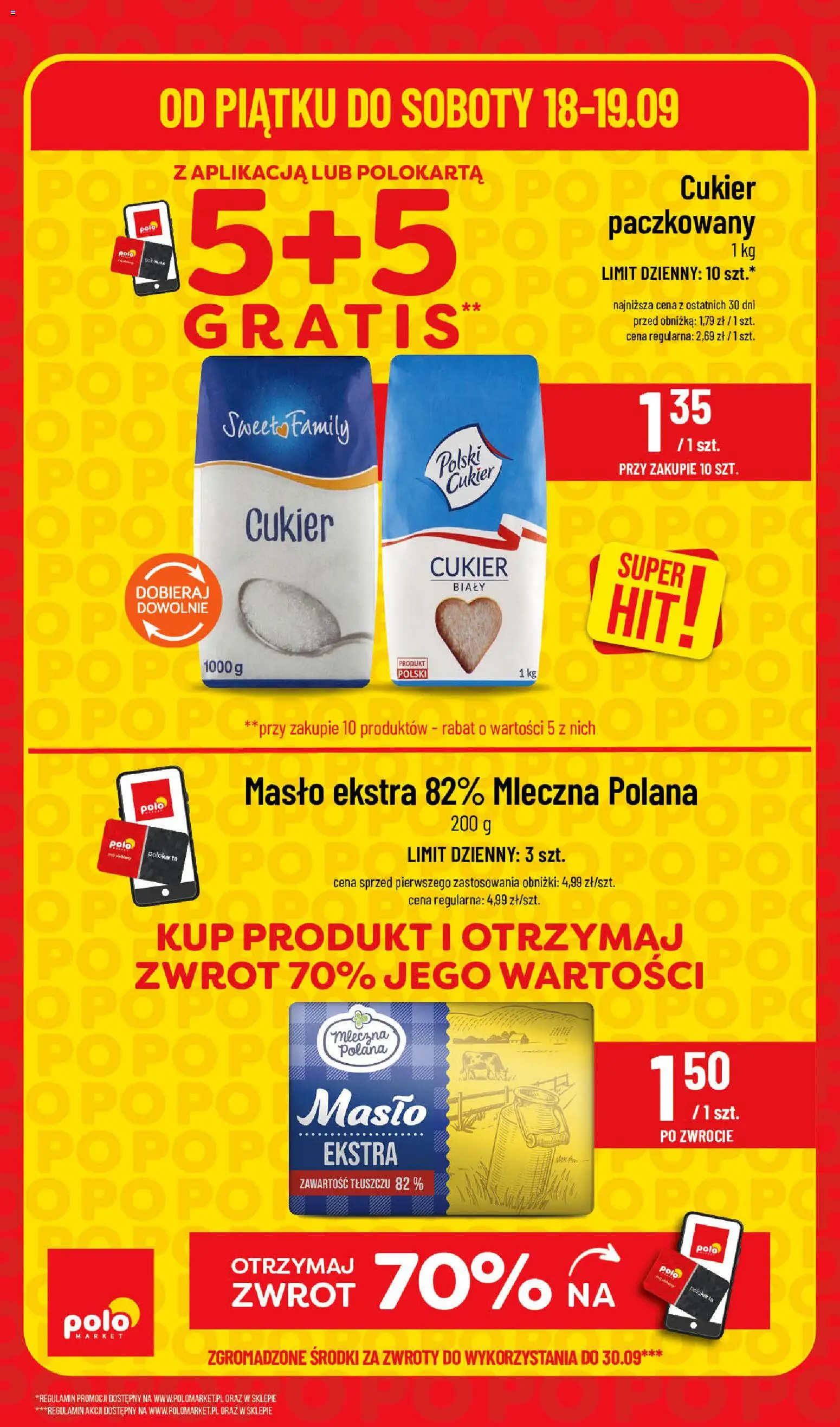 Pogląd gazetki "POLOmarket gazetka - Super Hity" ze sklepu POLOmarket ważnej od 17.09.2026