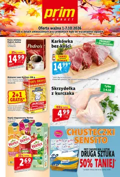 Pogląd gazetki "Prim Market gazetka" ze sklepu Prim Market ważnej od 01.10.2026