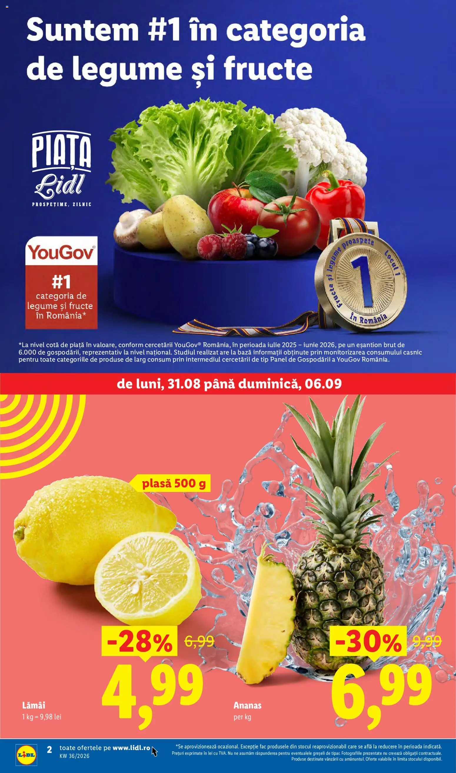 Previzualizarea de cataloage: Lidl Lidl Catalog valabil de la 31.08.2026