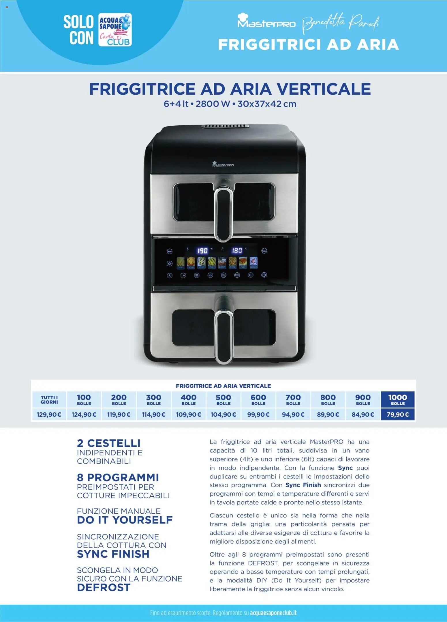 Anteprima dell'opuscolo Acqua e Sapone volantino 15 dal negozio Acqua e Sapone valido da 02/11/2026 - Friggitrice ad aria, Griglia, Friggitrice, Sapone