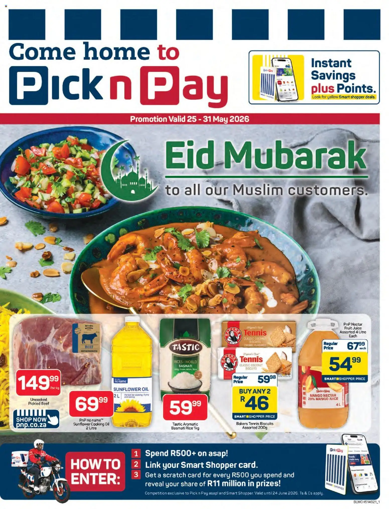 Preview of Pick n Pay flyer valid from 25/05/2026