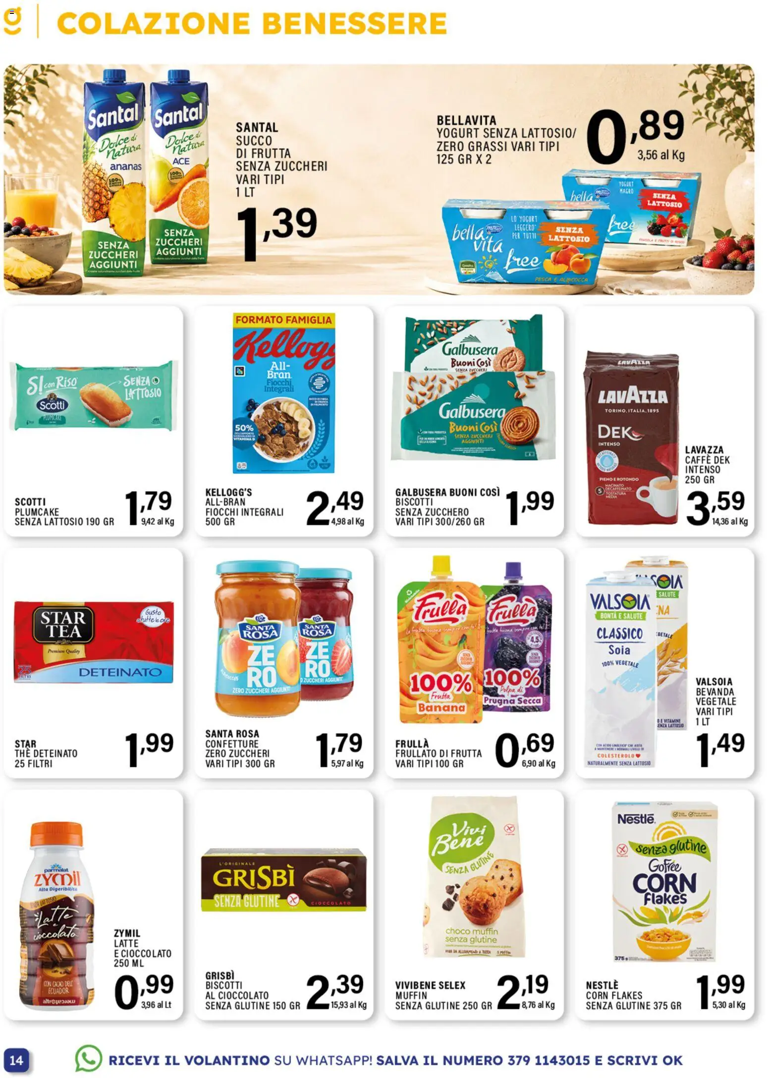 Anteprima dell'opuscolo GECOP volantino dal negozio GECOP valido da 07/09/2026 - Caffè, Senza glutine, The, Biscotti, Latte, Frutta, Plumcake, Fiocchi