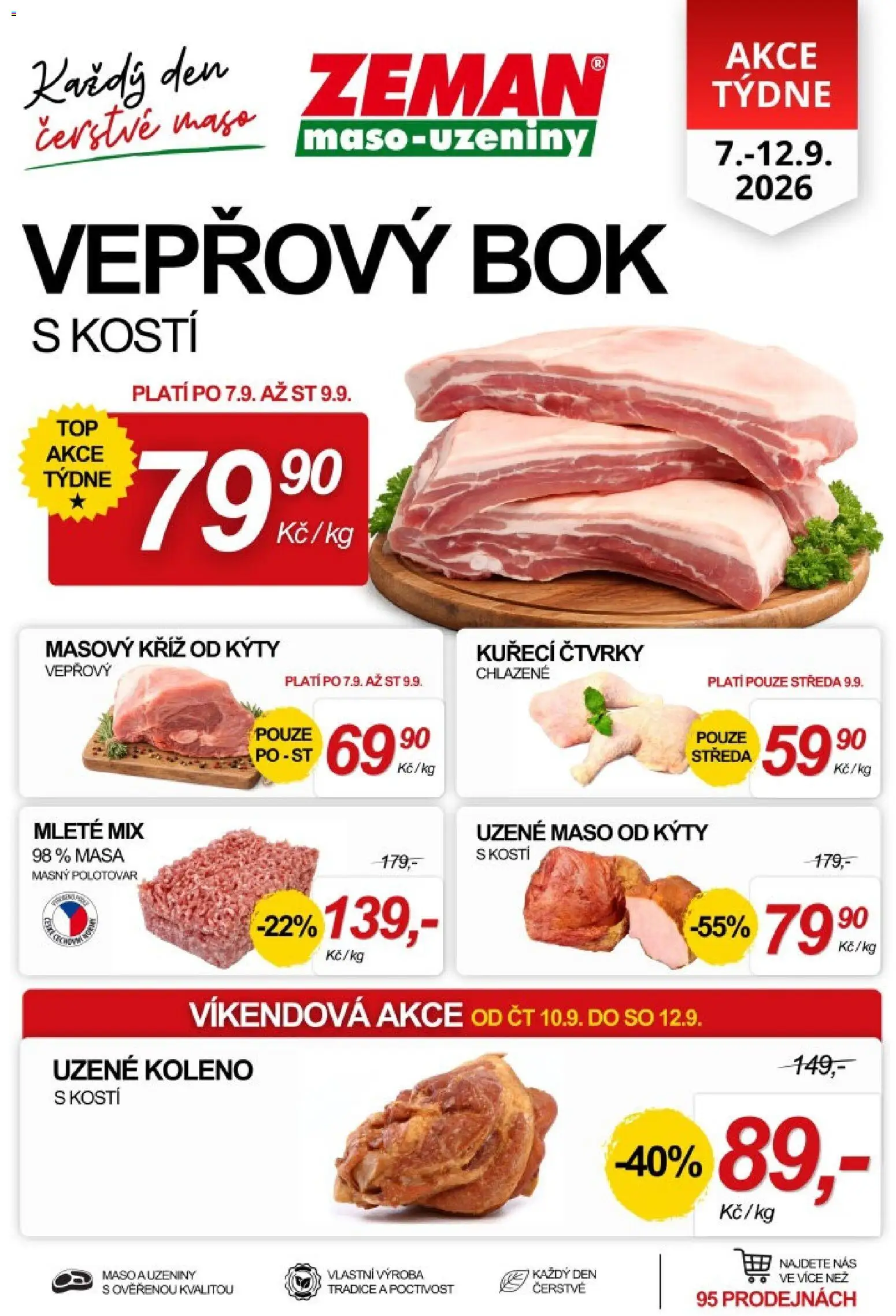 Náhled nabídky: Prodejny Zeman Prodejny Zeman leták platný od 07.09.2026