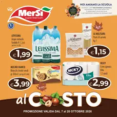 Anteprima dell'opuscolo MerSi Supermercati volantino dal negozio MerSi Supermercati valido da 07/10/2026