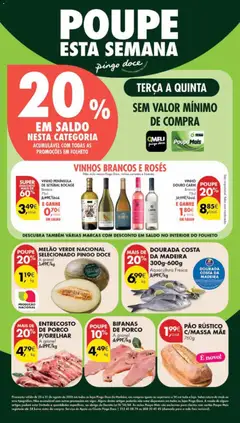 Pré-visualização do folheto da loja Pingo Doce válida a partir de 25/08/2026