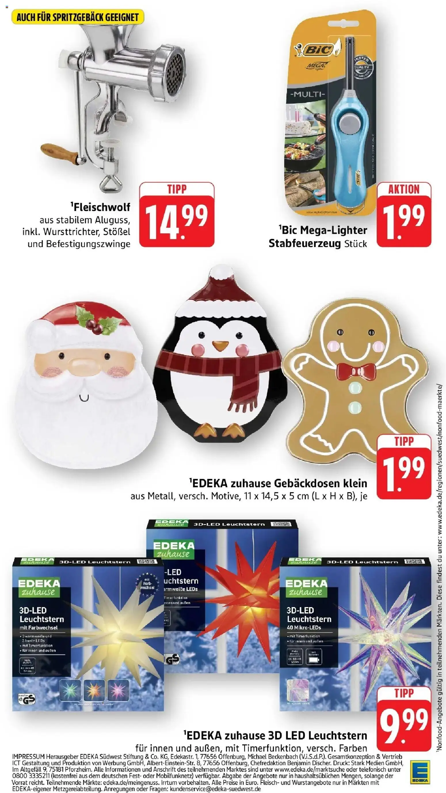 Vorschau von dem Prospekt des Geschäftes Edeka, gültig ab dem 26.10.2026