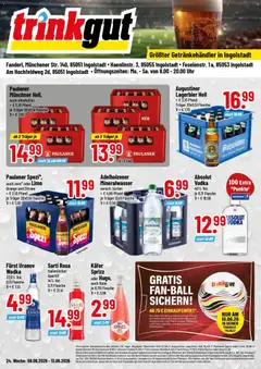 Vorschau von dem Prospekt des Geschäftes Trinkgut, gültig ab dem 07.06.2026