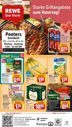 Vorschau von dem Prospekt des Geschäftes Rewe, gültig ab dem 10.05.2026