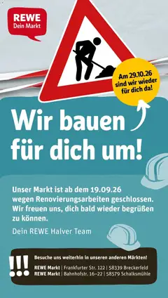 Vorschau von dem Prospekt des Geschäftes Rewe, gültig ab dem 14.09.2026