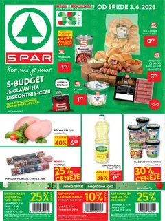 Predogled kataloga iz trgovine Spar veljaven od 03.06.2026