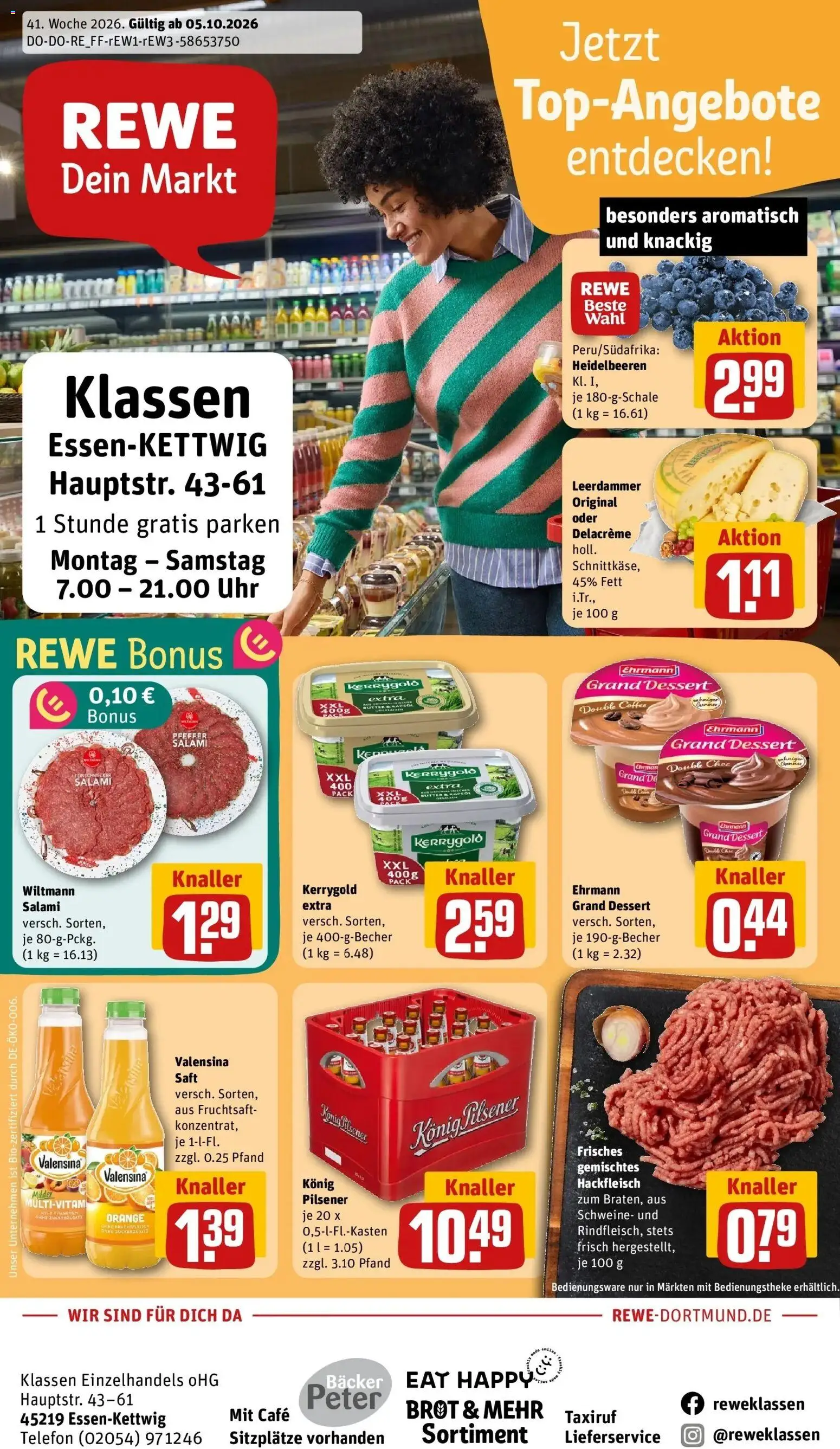 Vorschau von dem Prospekt des Geschäftes Rewe, gültig ab dem 05.10.2026