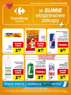 Pogląd gazetki "Carrefour gazetka - Express II" ze sklepu Carrefour ważnej od 11.08.2026